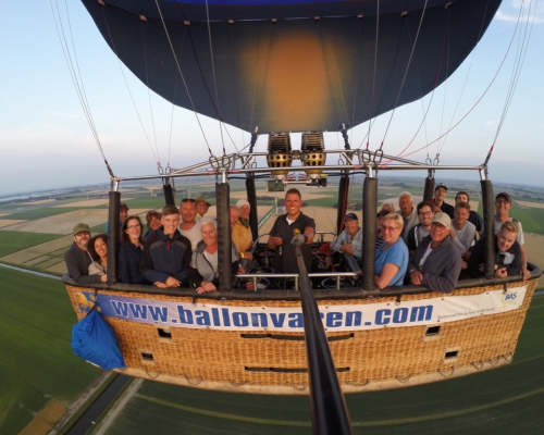 Ballonvaart Wieringerwerf naar Spanbroek 